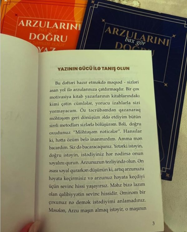 Arzularını doğru yaz,bax gör o zaman nələr baş verir... - Image 3
