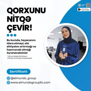Qorxunu Nitqə Çevir!